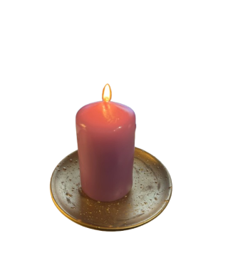 Lumanare parfumata, stalp Gala, 58 x 110 mm, violet, lavanda