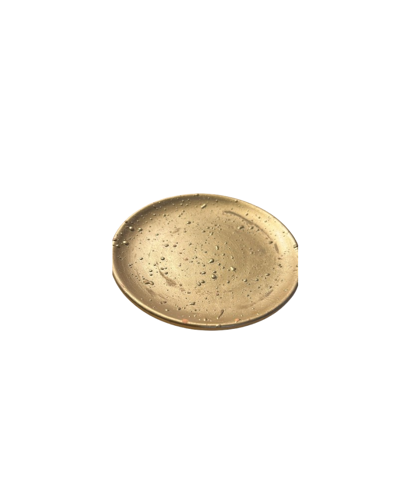 Suport lumanare ceramica, farfurie