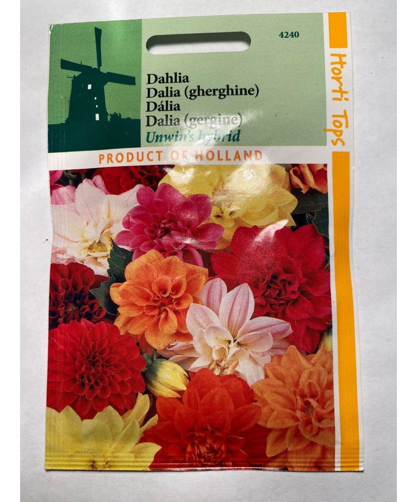 Seminte flori Dahlia Variabilis – Dalie Horti Tops 0,75 g.