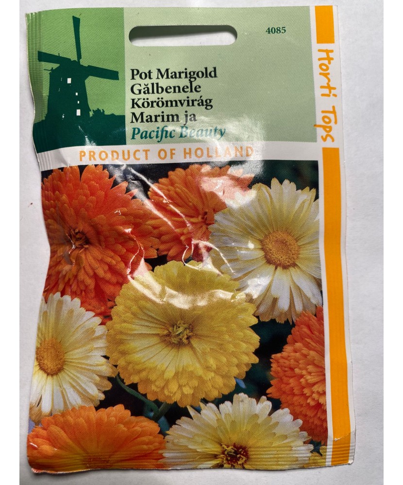 Seminte flori Calendula  Officinalis  Pacific Beauty  - Galbenele Horti Tops 1 g.
