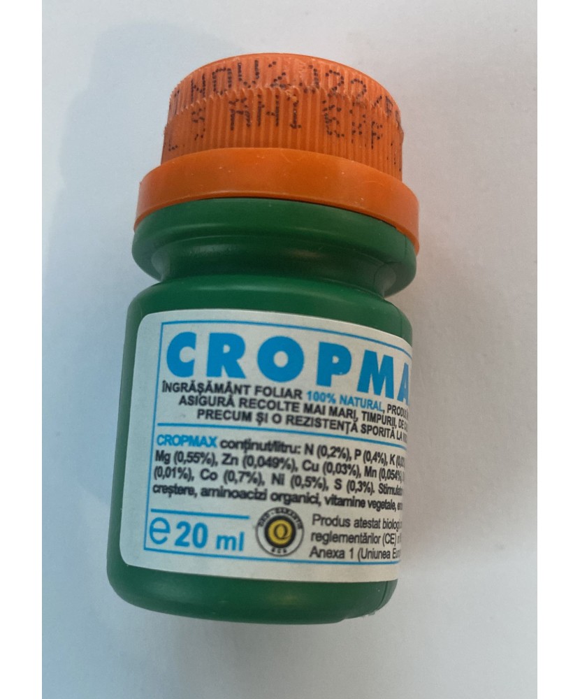 Fertilizant Foliar CROPMAX - 20 Ml