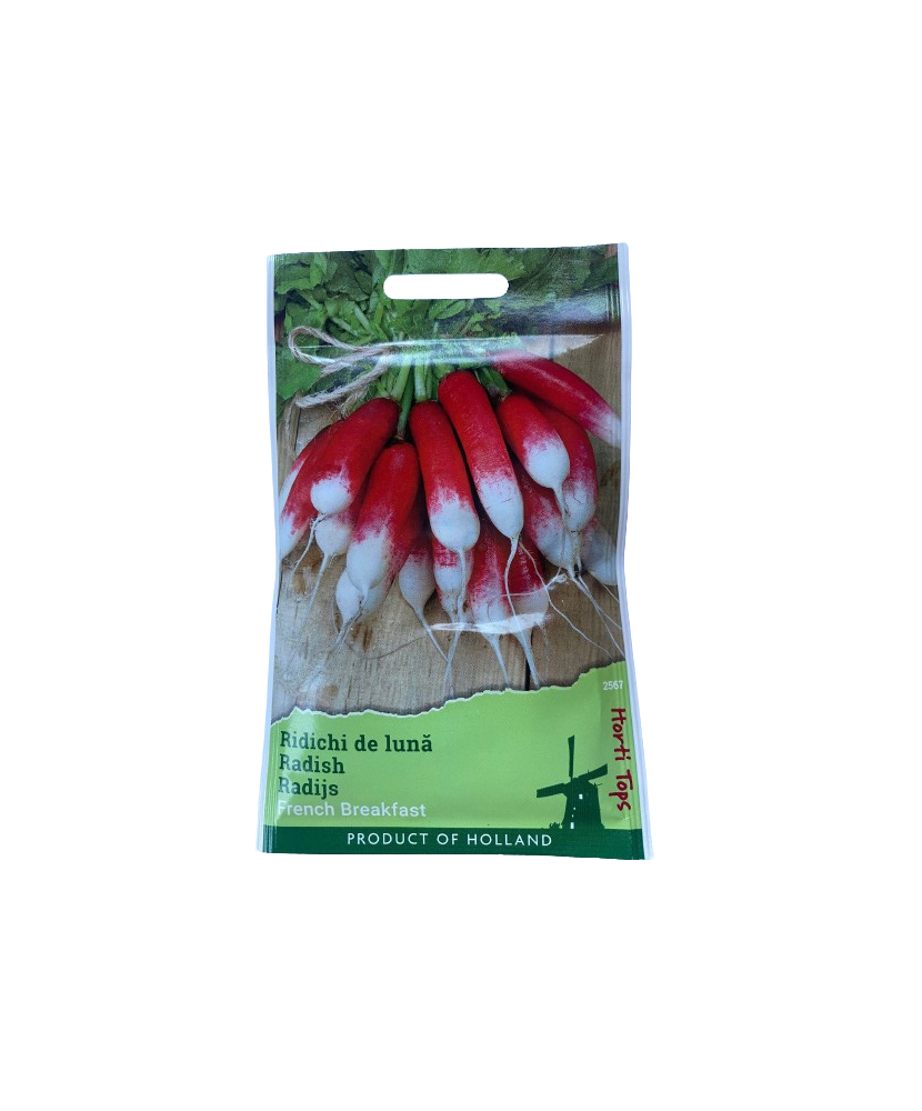 Seminte Ridichi  De Luna  Alb - French Breakfast 10 g.