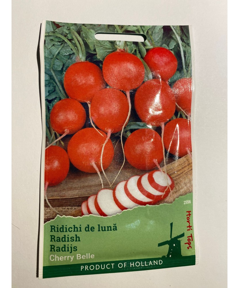 Seminte Ridichi  De Luna  Rosii  Cherry Belle 10 g.