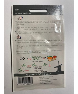 Seminte Busuioc Verde 1 g
